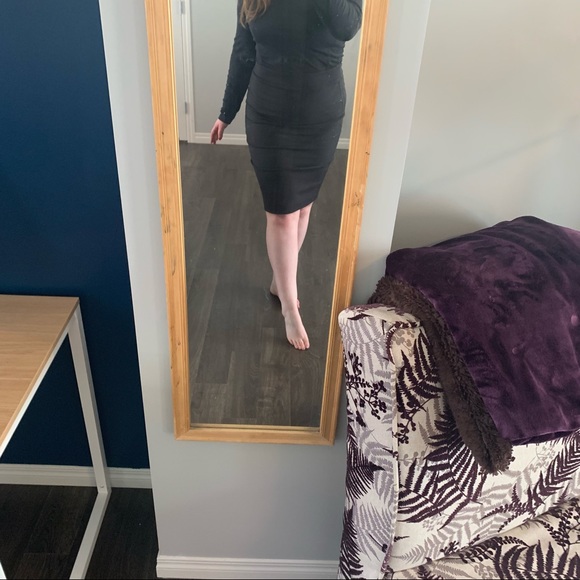 RW & Co. Below the Knee Pencil Skirt in Black - Picture 4 of 4